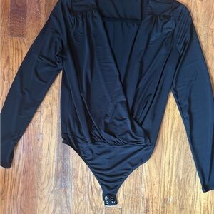 Elegant Black Women's bodysuit